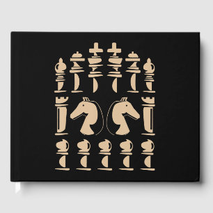 Chess :Lover Knight Chess Figure Chess Guest Book