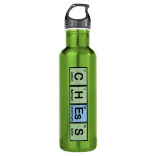 Chess Made of Elements 710 Ml Water Bottle