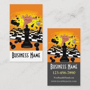 Chess Master Business Card