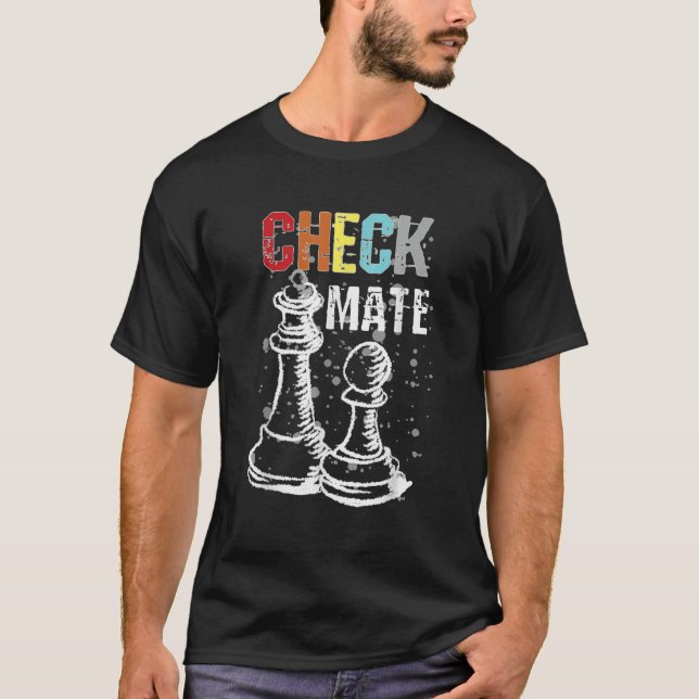 Chess Master Checkmate Chess T-Shirt (Front)