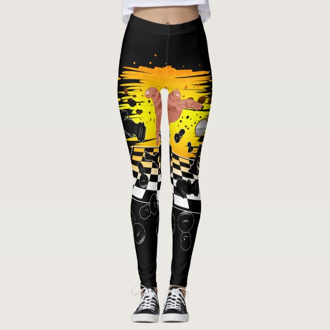 Chess Master Leggings (Front)