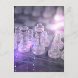 Chess Master Postcard