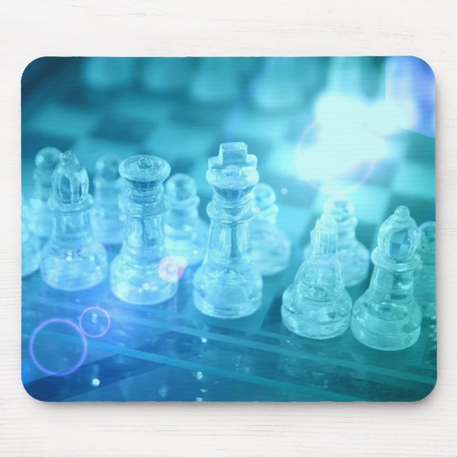 Chess Match Mouse Pad (Front)