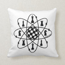 chess matter, chess atom pillow