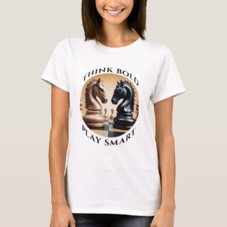 Chess Mind Women White T-Shirt