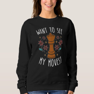 Chess Move Sport Grandmaster Board Game Chess Play Sweatshirt