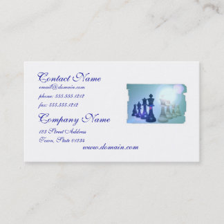 Chess Moves Business Cards