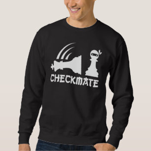 Chess Ninja Master Checkmate Funny Graphic Sweatshirt