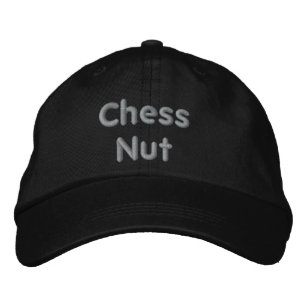 Chess Nut Embroidered Hat
