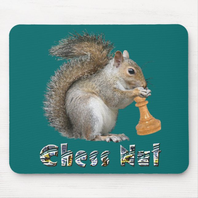 Chess Nut Mouse Mat (Front)