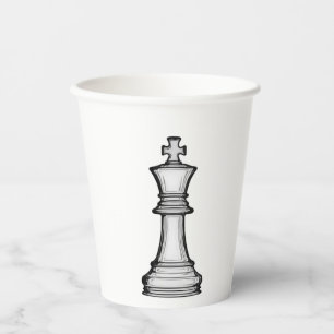 Chess Paper Cup
