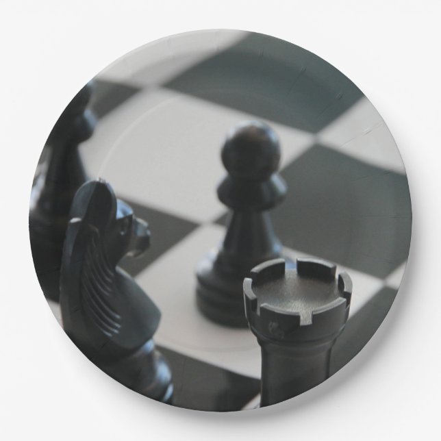 Chess Paper Plate (Front)