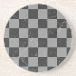 Chess pattern coaster