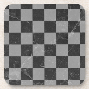 Chess pattern coaster