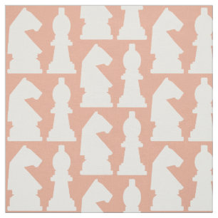 CHESS Pattern custom colour fabric