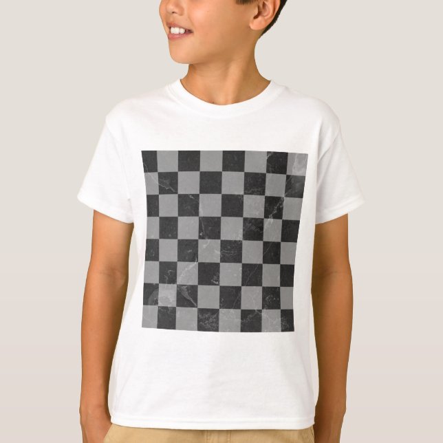 Chess pattern T-Shirt (Front)