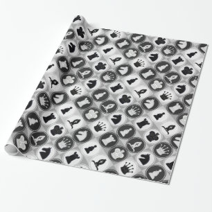 Chess Pattern Wrapping Paper