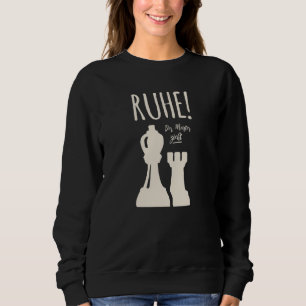 Chess  Peace The Master Pulls Chess Player Sweatshirt