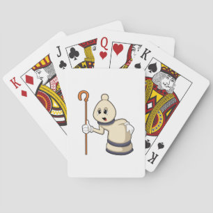 Chess piece Bishop at Chess Playing Cards
