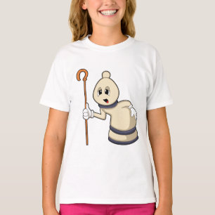 Chess piece Bishop at Chess T-Shirt