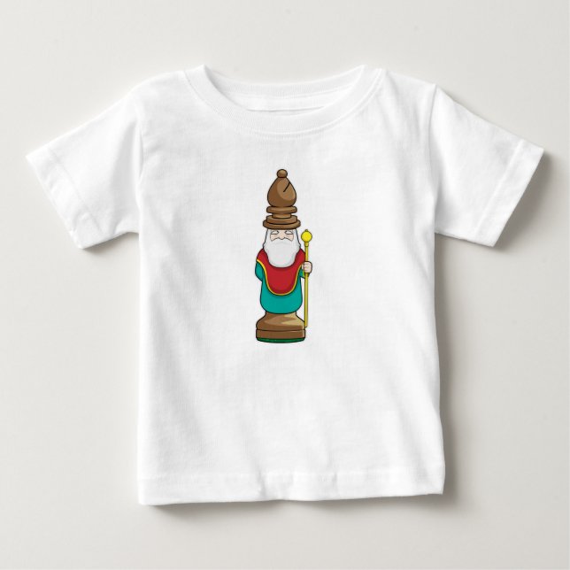 Chess piece Bishop Chess Baby T-Shirt (Front)
