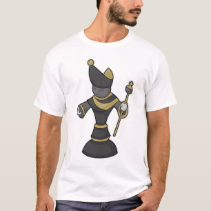 Chess piece Bishop Staff Chess T-Shirt