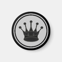 Chess Piece Black Queen