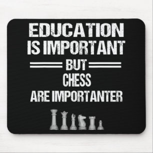 Chess Piece Education Humour Sarcastic Funny Chris Mouse Mat