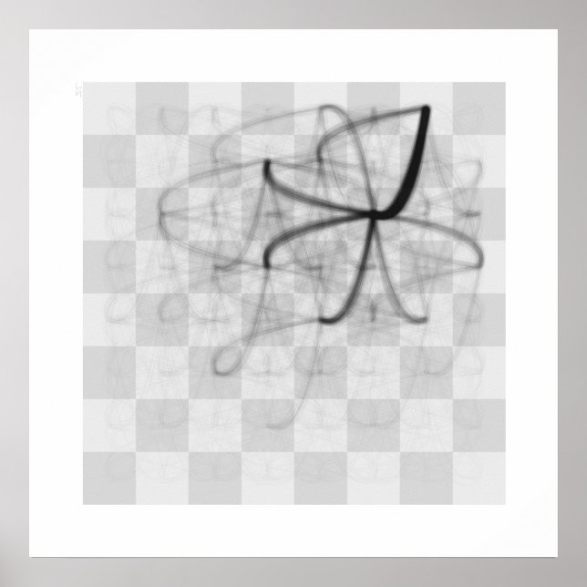 Chess Piece Journeys (Black King's Knight) Poster (Front)