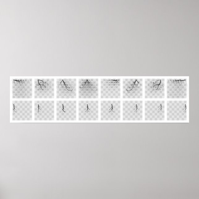 Chess Piece Journeys (Black's Side) Poster (Front)