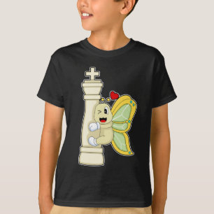 Chess piece King Butterfly Chess T-Shirt