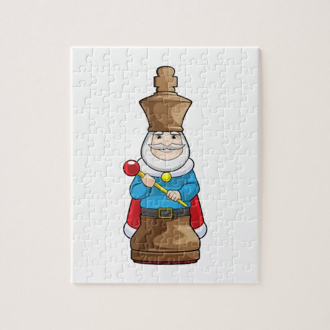 Chess piece King Chess Jigsaw Puzzle (Vertical)