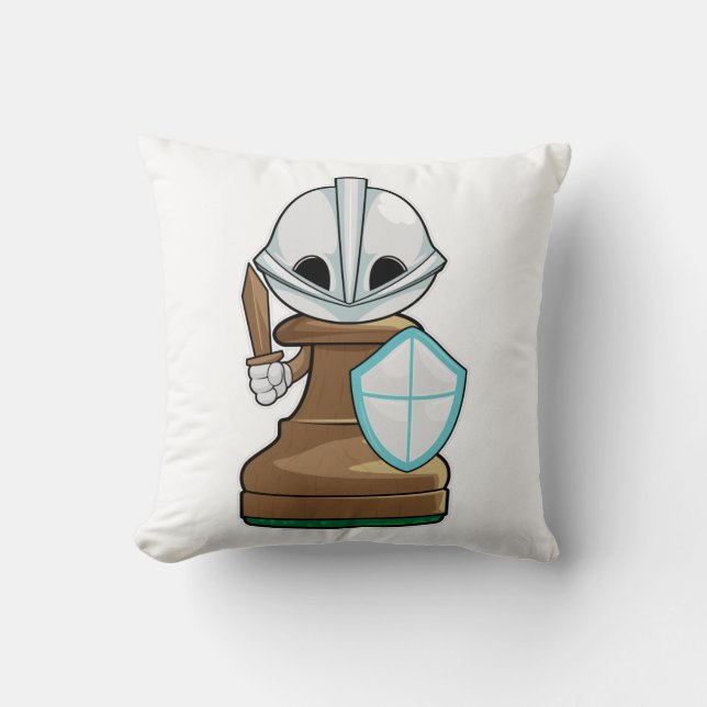 Chess piece Pawn Chess Cushion (Front)