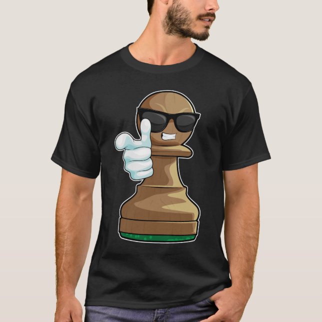 Chess piece Pawn Chess T-Shirt (Front)