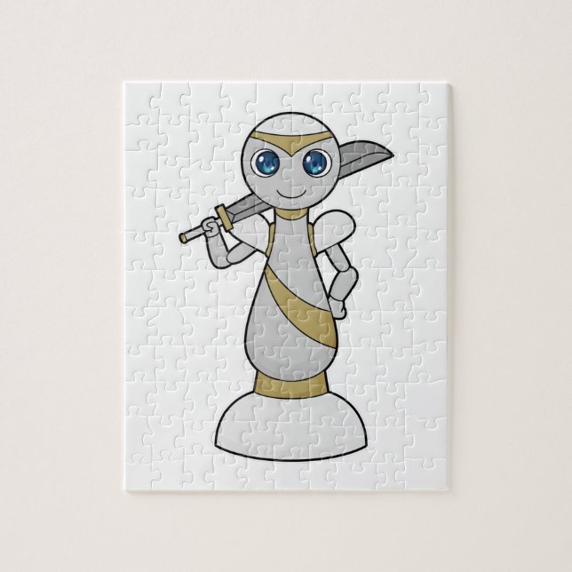 Chess piece Pawn Sword Chess Jigsaw Puzzle (Vertical)