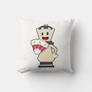 Chess piece Queen at Chess.PNG Cushion