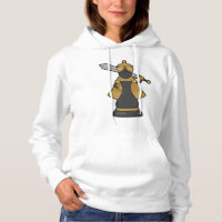 Chess piece Queen at Chess with Sword