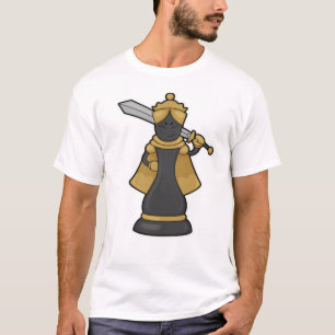 Chess piece Queen at Chess with Sword T-Shirt