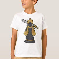 Chess piece Queen at Chess with Sword