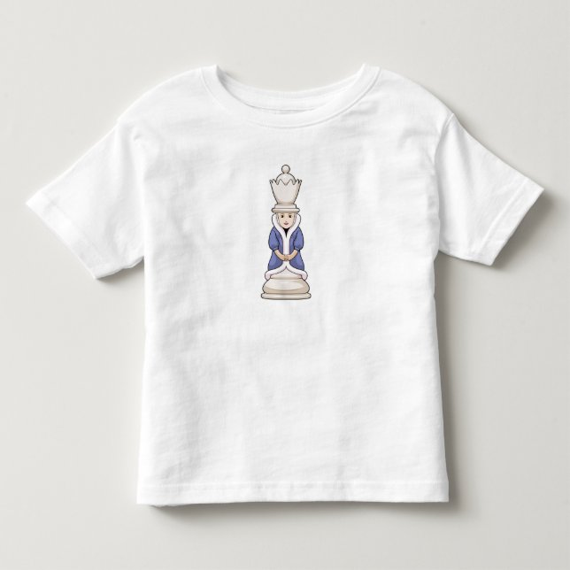 Chess piece Queen Chess Toddler T-Shirt (Front)
