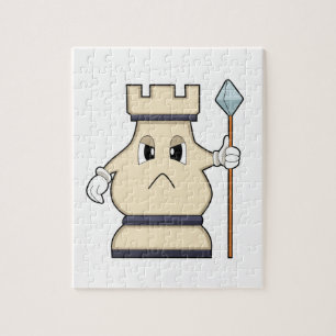 Chess piece Rook at Chess.PNG Jigsaw Puzzle