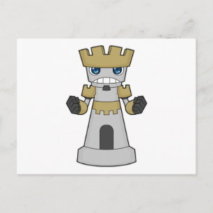 Chess piece Rook Chess Postcard