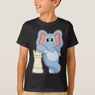 Chess piece Rook Elephant Chess T-Shirt