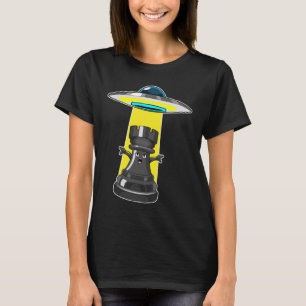 Chess piece Rook Spaceship Chess T-Shirt