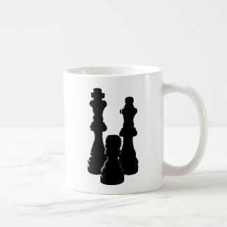 Chess Piece silhouette design Coffee Mug