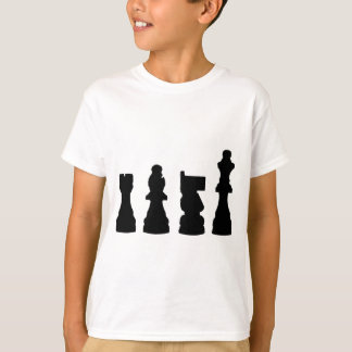 Chess piece silhouette design T-Shirt