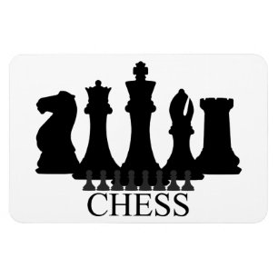 Chess Pieces Magnet