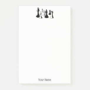 Chess Pieces Vintage Art #2 Post-it Notes