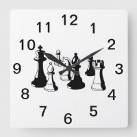 Chess Pieces Vintage Art #2