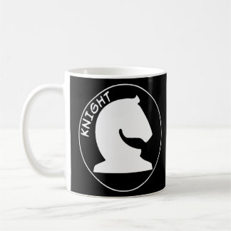Chess Pieces White Knight Chess Knight White Chess Coffee Mug